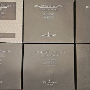 Waterford Crystal Millennium Collection Box Set